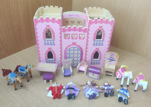 Melissa doug pink castle - melissa,