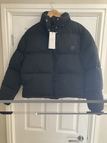 Maison kitsuné black cropped - kitsuné,