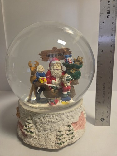 Large 150mm musical snow - , globe