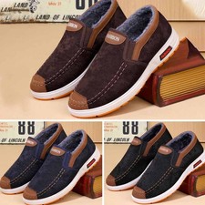 MENS MEMORY FOAM SLIPPERS WARM