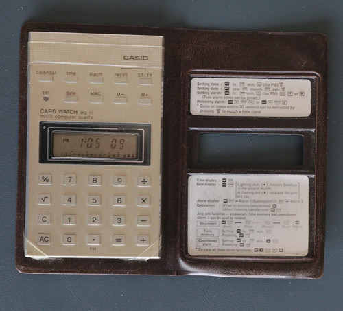 Vintage casio card watch - casio,