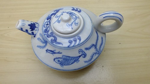Antique unusual chinese teapot - unusual,