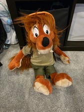 Walt Disney 22” Brer Fox Plush Song of the South-Splash Mountain Rare Vintage