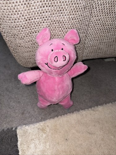Percy pig soft toy - m&s, 8"