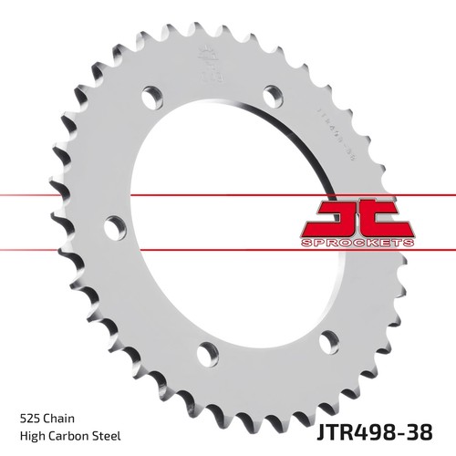 Rear sprocket tooth pitch - rear,