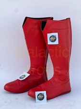 Superman Leather Cosplay Boots