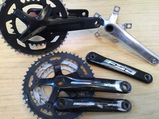 FSA Chainset Crankset Crank Arms & Spares Retro Choice w w/o Rings Left Right