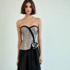 Dress Strapless Vintage Party