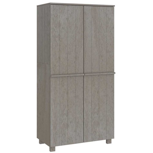 Wardrobe solid wood pine - wardrobe,
