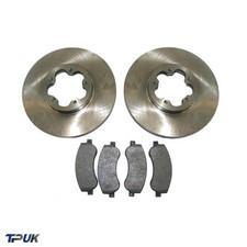 Front brake discs - pads, for