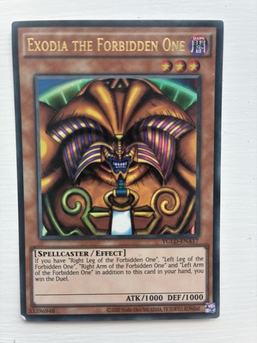 Tcg exodia the - yu-gi-oh!,