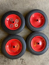 SET of 4 Belle Wheels For 100XT 150XT Premier Mixer with Washers & Split Pins