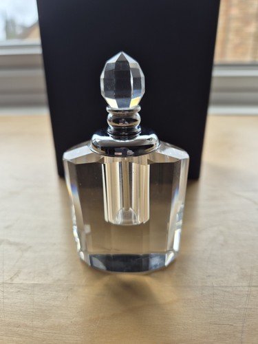 Crystal perfume bottle with - crystal,