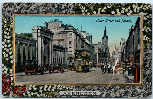 Vintage postcard aberdeen - vintage,
