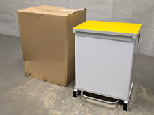 Bristol Maid BR050/YEL Removable Body Bin 50 Litre Industrial Medical Pedal Bin