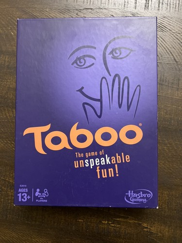 Taboo board game - game, classic