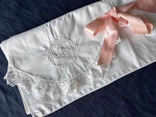 Antique cotton bolster - cotton,