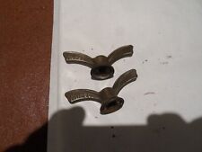 1 PAIR OF VINTAGE BRASS HURET