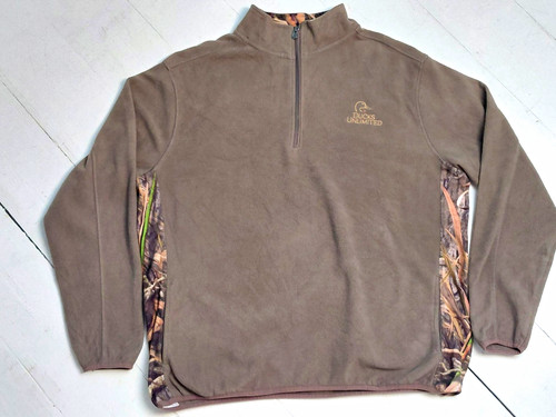 Ducks unlimited fleece zip - unlimited,