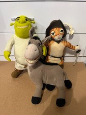 3x 2003 Shrek 2 Toy Plush