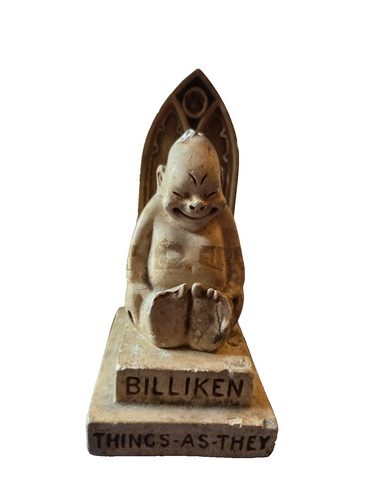 Billiken throne chalkware - billiken+throne,
