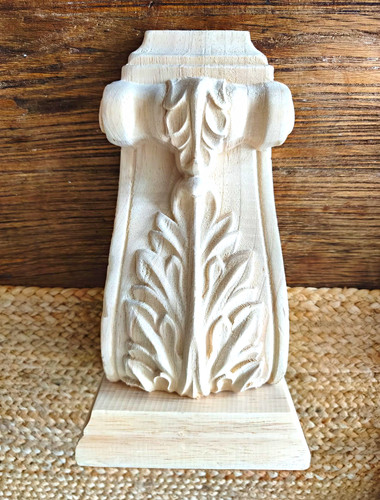 Wooden corbels with carved - wooden,