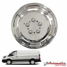 15" inch Chrome Deep Dish Van Wheel Trim Hub For Volkswagen Cap Polished 