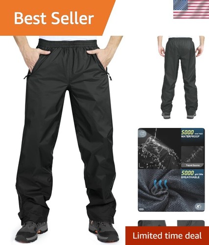 Men waterproof rain pants - waterproof,