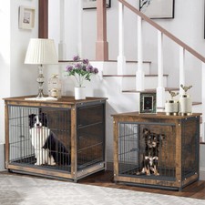 BingoPaw Wooden Dog Crate Pet
