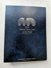 16 Great Historic Silver Coin of the World & Stamp in Numimastic Society Album.
