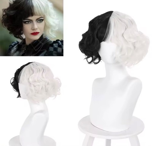 Cruella wigs half - cruella, and