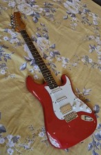 Stratocaster Partscaster Nitro Torino Red Relic