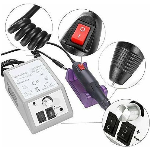 Electric nail file - nail, drill