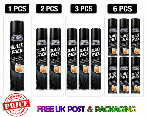 Black plastic restorer - plastic,
