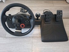 Logitech Driving Force GT Racing Wheel Pedals E-X5C19 PlayStation PC Used Gaming
