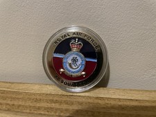 Royal Air Force 32 Squadron RAF Regiment Gold Spoof Challenge Coin Commemorative