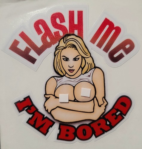 Sexy girl sticker flash - sexy,