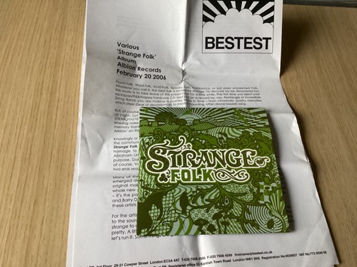 Strange folk promo van - folk,