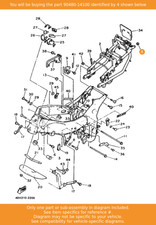 YAMAHA Grommet, 90480-14100