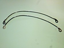 BSA BANTAM D10 D14 B175 PETROL FUEL TANK CHROME STYLING STRIPS 90-8113 90-8114