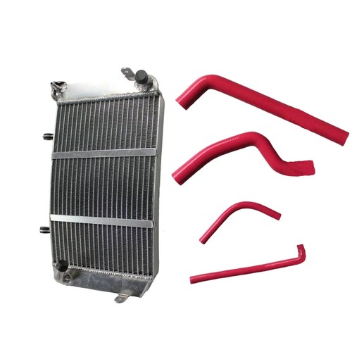 Aluminum radiator red - ✅aluminum,