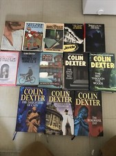 All 13 Colin Dexter Inspector Morse Books: 3 Signed, HB All Original Covers Bca