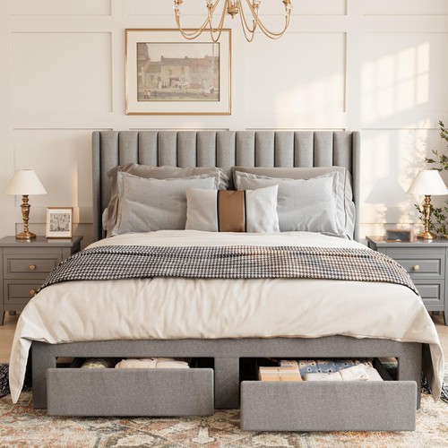 Queen size bed frame modern - queen,