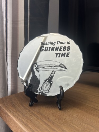 Guinness time toucan engraved - time,