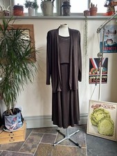 Roman Originals Ladies Skirt, top and cardigan Set Size Large