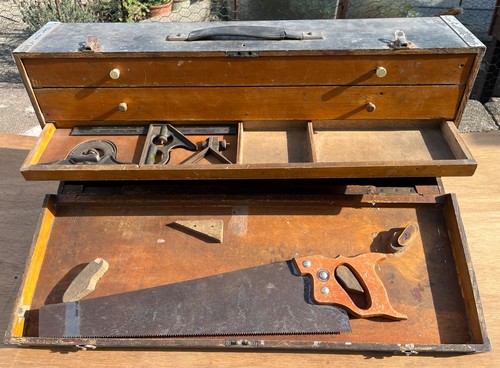 Vintage wooden carpenters - , tool