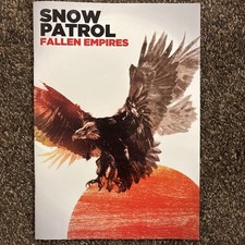 Snow Patrol - Fallen Empires Event Tour Programme Magazine Book