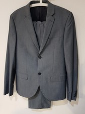 TOP MAN GREY 2-PIECE MENS SUIT