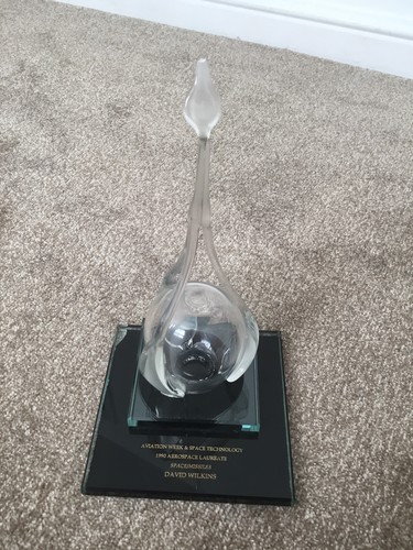 Vintage space aviation trophy - aviation,
