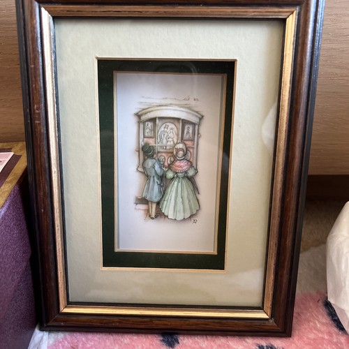 Vintage framed anton pieck - vintage,